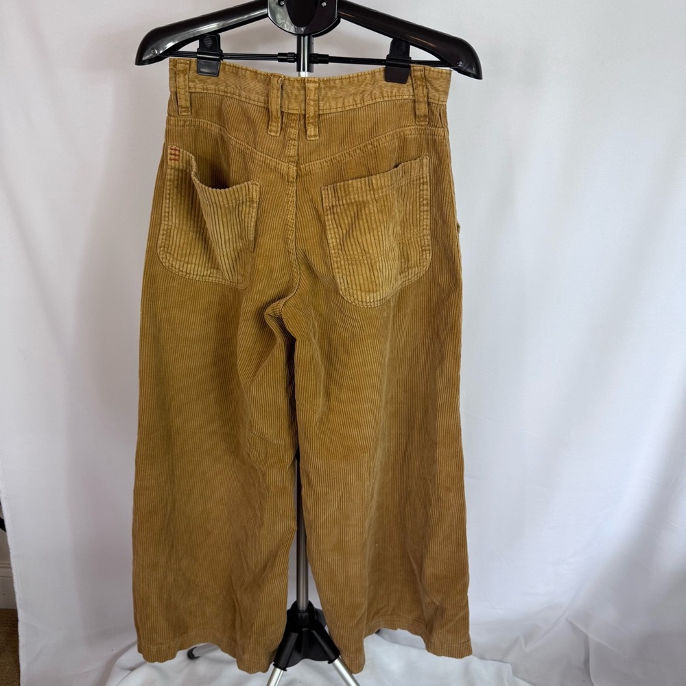 BDG Urban Outfitters Wide Leg Corduroy Pants Whiskey Size 4 Skater Y2K - Picture 8 of 10